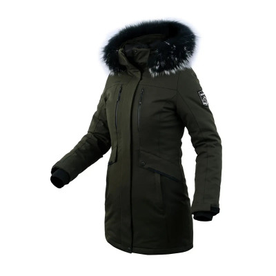 Парка жіноча Freever AF 21628 хакі
