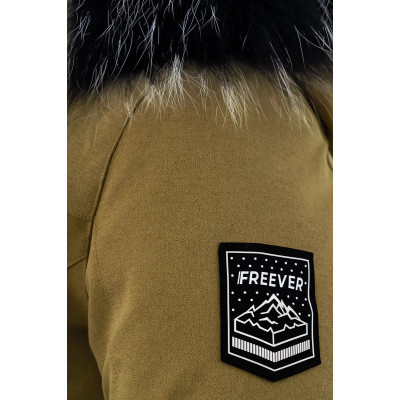 Парка жіноча Freever AF 21628 Гірчична