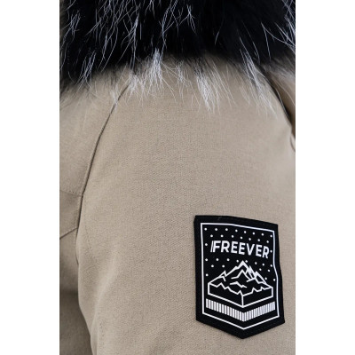 Парка жіноча Freever AF 21628 Бежева