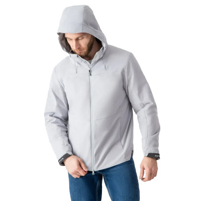 Вітровка чоловіча Avecs 50375/15 Світло-сіра