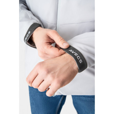 Вітровка чоловіча Avecs 50375/15 Світло-сіра Вітровка чоловіча Avecs 50375/15 Світло-сіра