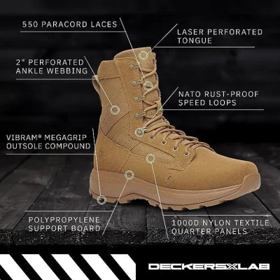 Берцы тактические мужские Deckers X Lab Tactical M Dx-G8 Vibram Wide