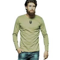 Реглан патриотический мужской Трезубец MCX-6950 хаки Реглан патриотический мужской Трезубец MCX-6950 хаки