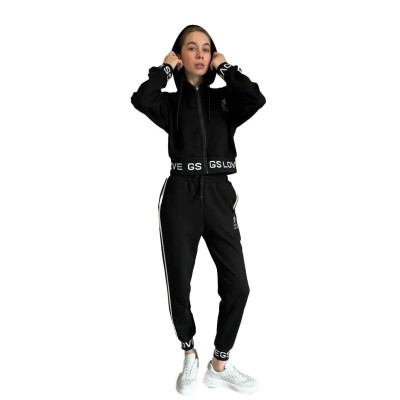 Костюм спортивний жіночий Glo-Story Чорний
