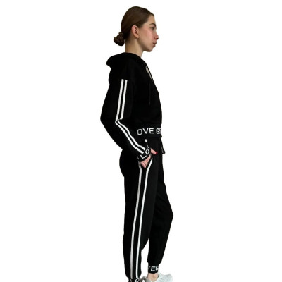 Костюм спортивний жіночий Glo-Story Чорний