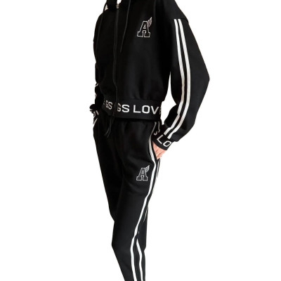 Костюм спортивний жіночий Glo-Story Чорний