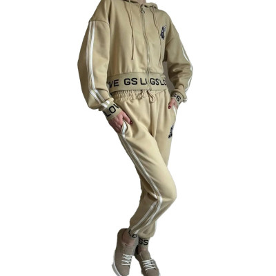 Костюм спортивний жіночий Glo-Story Бежевий