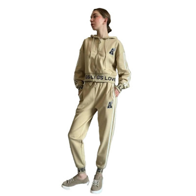 Костюм спортивний жіночий Glo-Story Бежевий