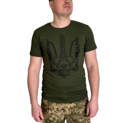 Футболка військова Молитва Олива