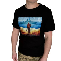 Футболка чоловіча Glo-story "Ukraine Марка з кораблем"