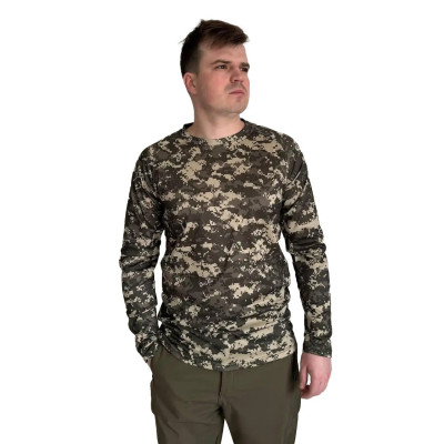 Тактичний лонгслів Coolmax піксель Тактичний лонгслів Coolmax піксель