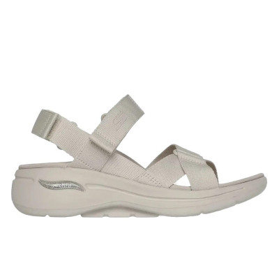 Босоніжки жіночі Skechers GO Walk Arch Fit бежеві