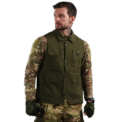 Жилетка чоловіча військова 7.62 TACTICAL Хакі