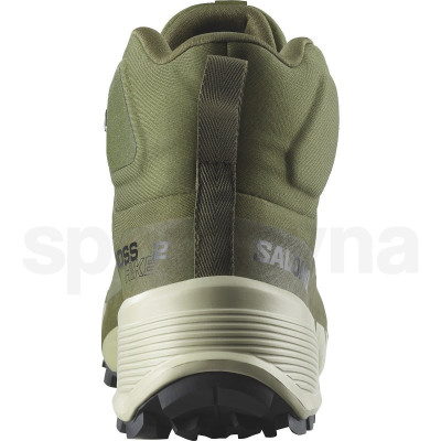 Кросівки військові чоловічі Salomon Cross Hike Mid GTX 2 Olive