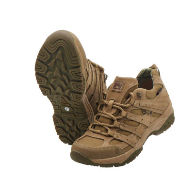 Кросівки тактичні чоловічі зимові PAV 407 койот з мембраною Winterfrost