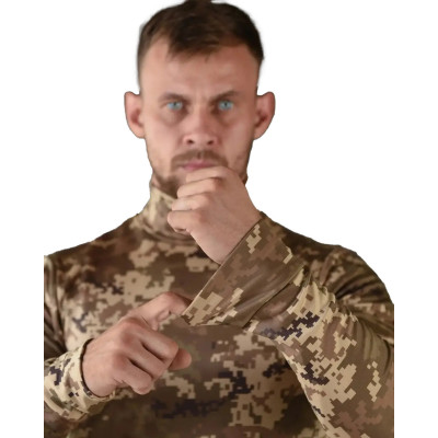 Гольф тактичний чоловічий 7.62 Tactical з мікродайвінгу піксель