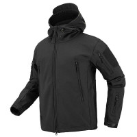 Куртка тактическая мужская Kodor Softshell Черная Куртка тактическая мужская Kodor Softshell Черная
