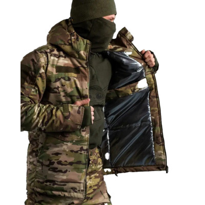 Куртка тактична чоловіча зимова 7.62 Tactical з підкладкою Omni-Heat Куртка тактична чоловіча зимова 7.62 Tactical з підкладкою Omni-Heat