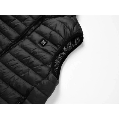 Жилетка чоловіча з електропідігрівом Glo-Story Чорна Жилетка чоловіча з електропідігрівом Glo-Story Чорна