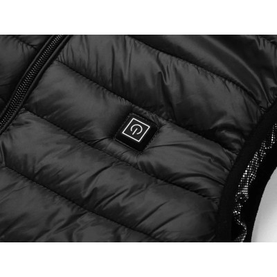 Жилетка чоловіча з електропідігрівом Glo-Story Чорна Жилетка чоловіча з електропідігрівом Glo-Story Чорна