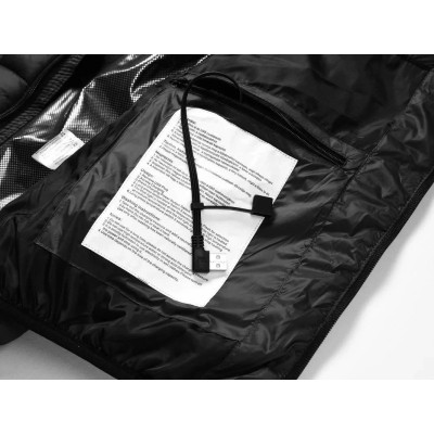 Жилетка чоловіча з електропідігрівом Glo-Story Чорна Жилетка чоловіча з електропідігрівом Glo-Story Чорна