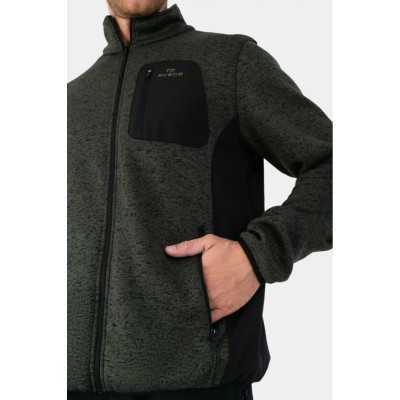 Кофта флісова чоловіча Avecs 50350/25 Хакі Кофта флісова чоловіча Avecs 50350/25 Хакі