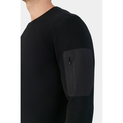 Лонгслів чоловічий Avecs 30478/1 Чорний Лонгслів чоловічий Avecs 30478/1 Чорний