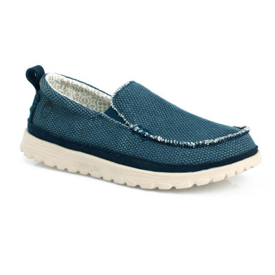 Мокасини чоловічі Hodaki Boatswain Jute Deep Blue