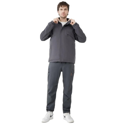 Вітровка чоловіча Avecs 50417B/17 Темно-сіра