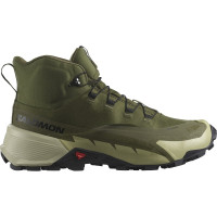 Кроссовки военные мужские Salomon Cross Hike Mid GTX 2 Olive